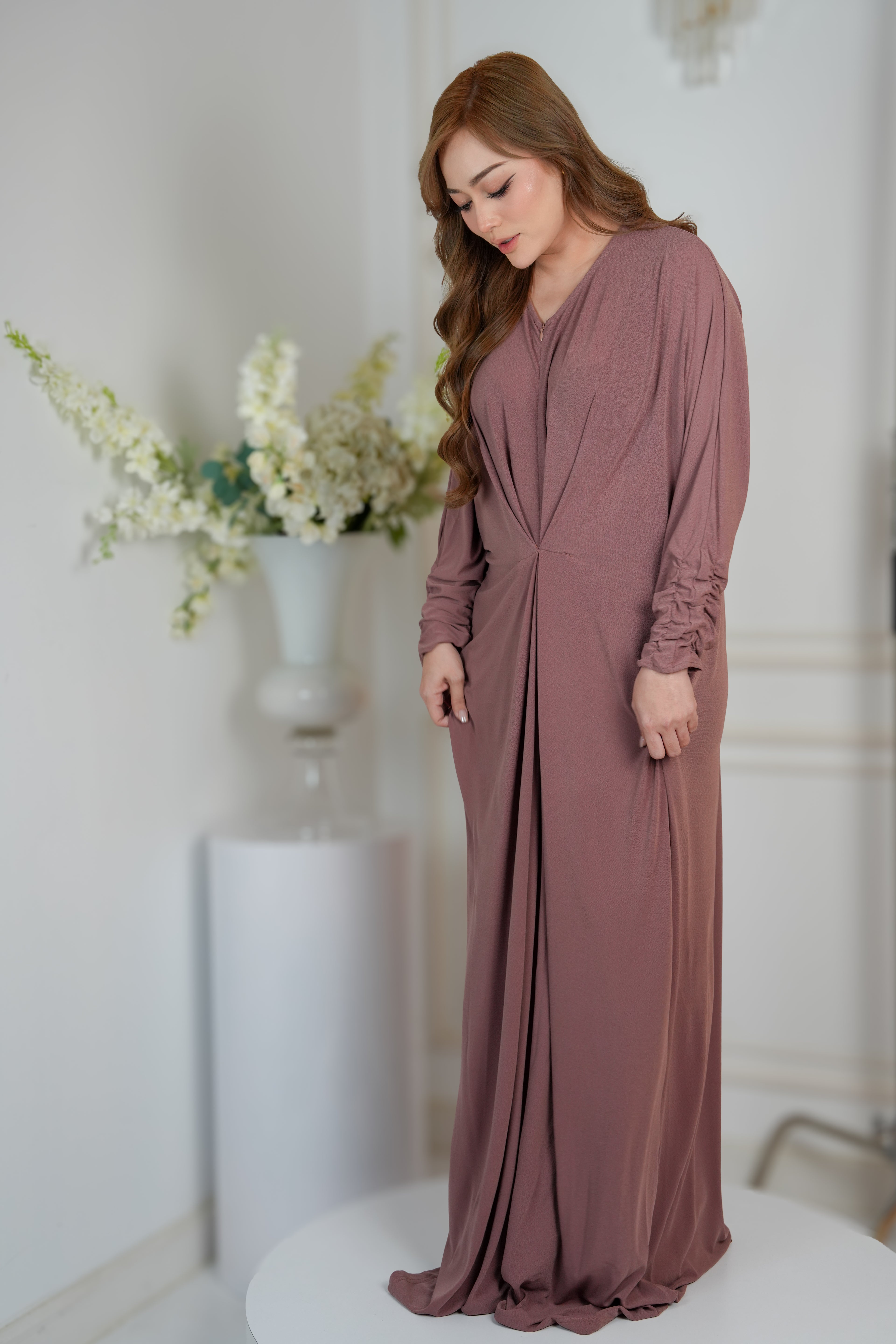 CAFTAN SLIM - DEEP SALMON