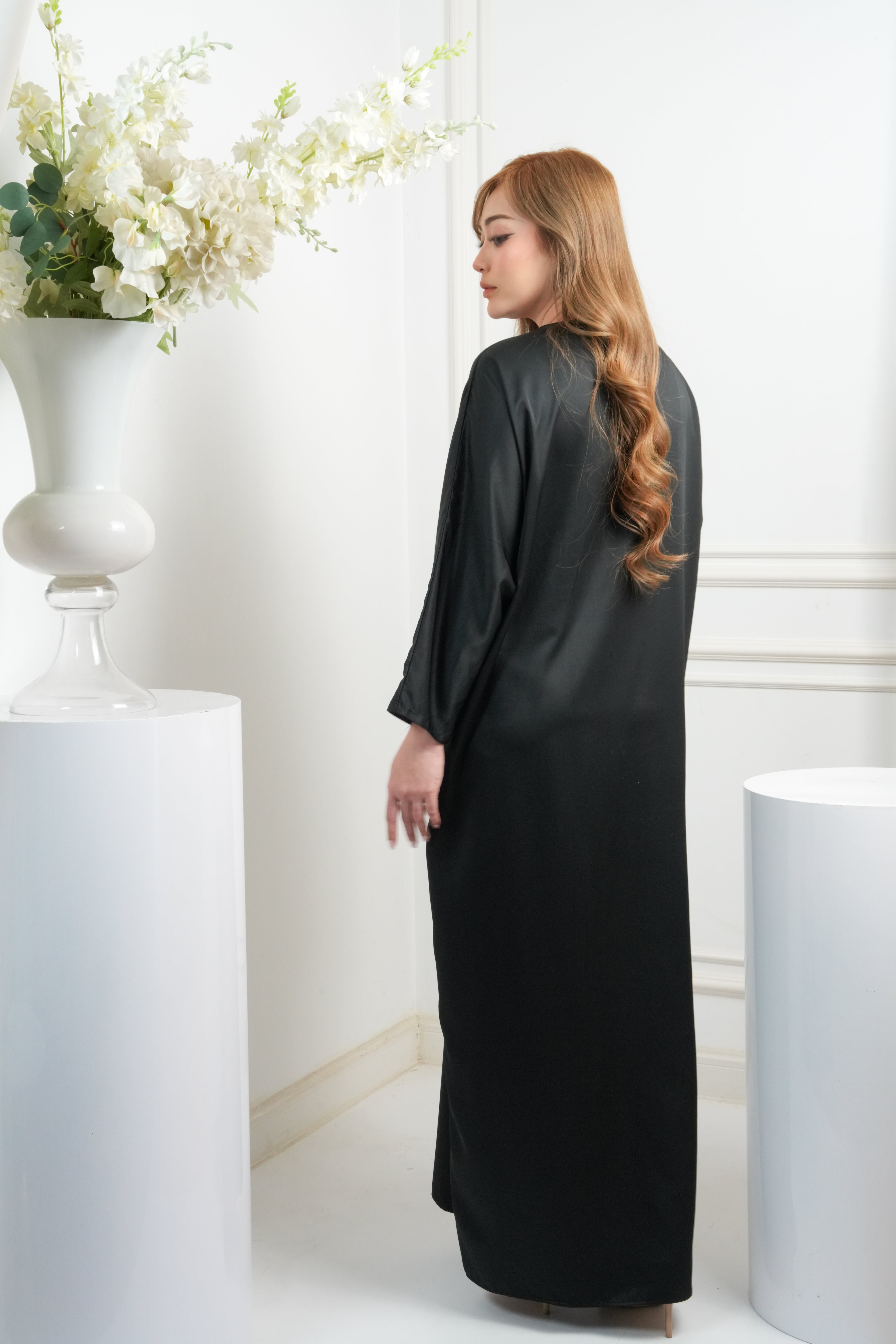 JASMINE CAFTAN - BLACK
