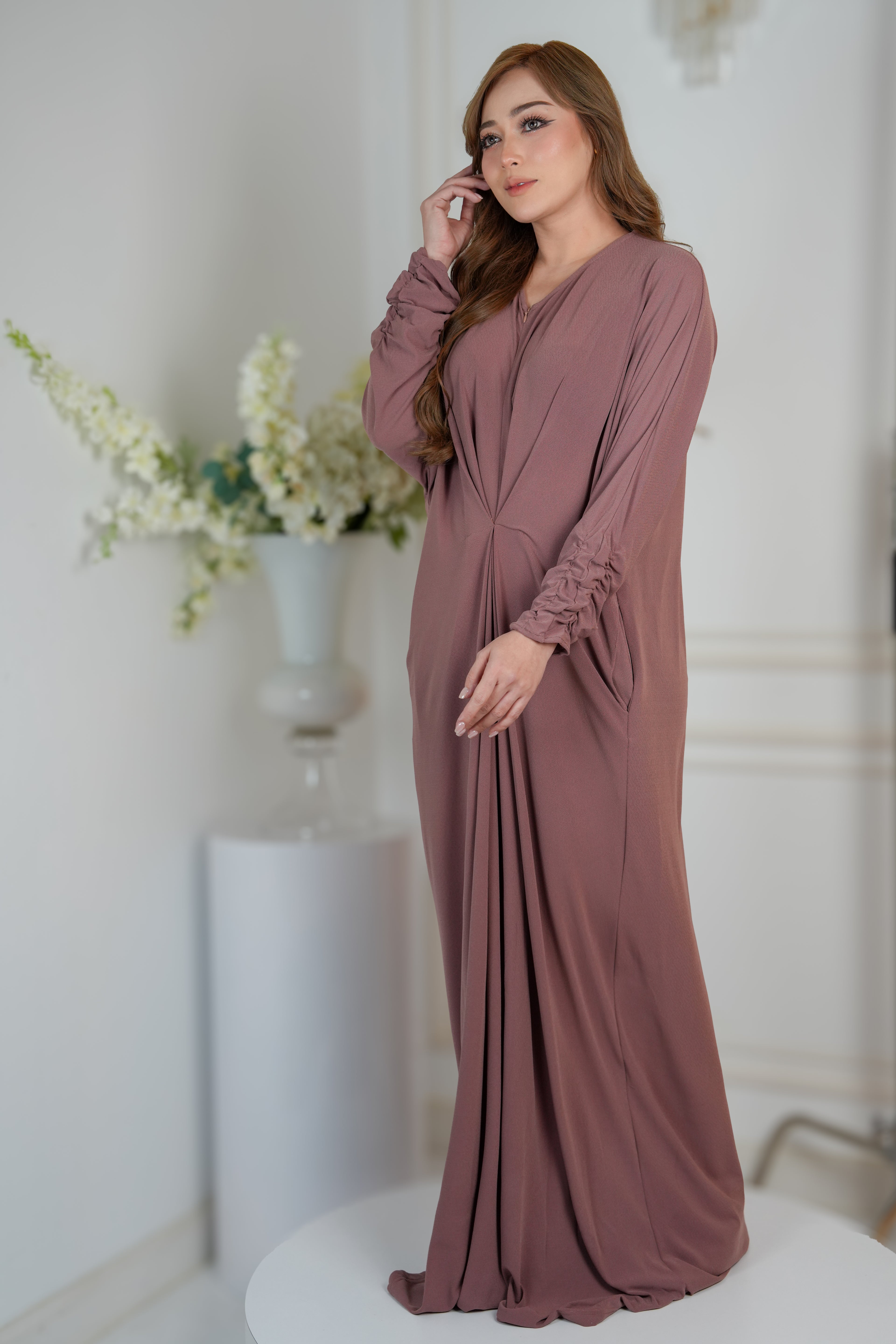 CAFTAN SLIM - DEEP SALMON