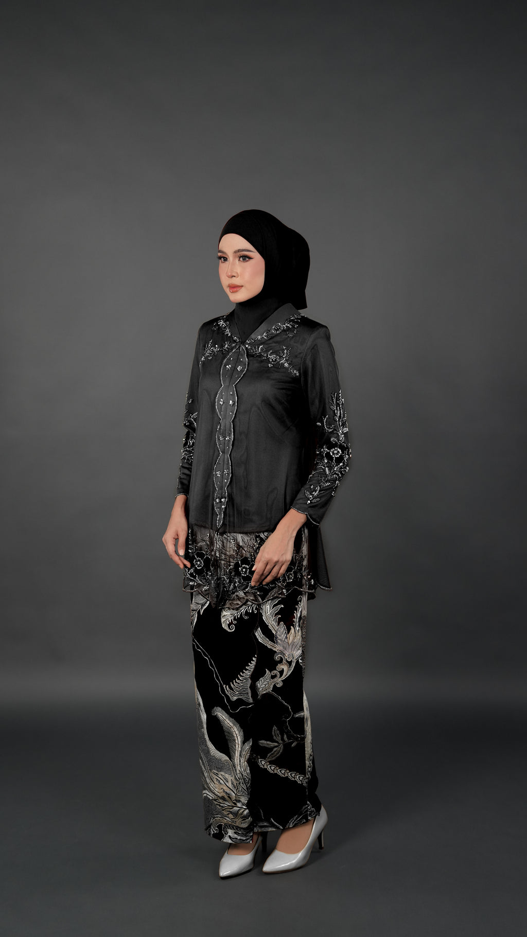 TEJA BATIK D2 - BLACK