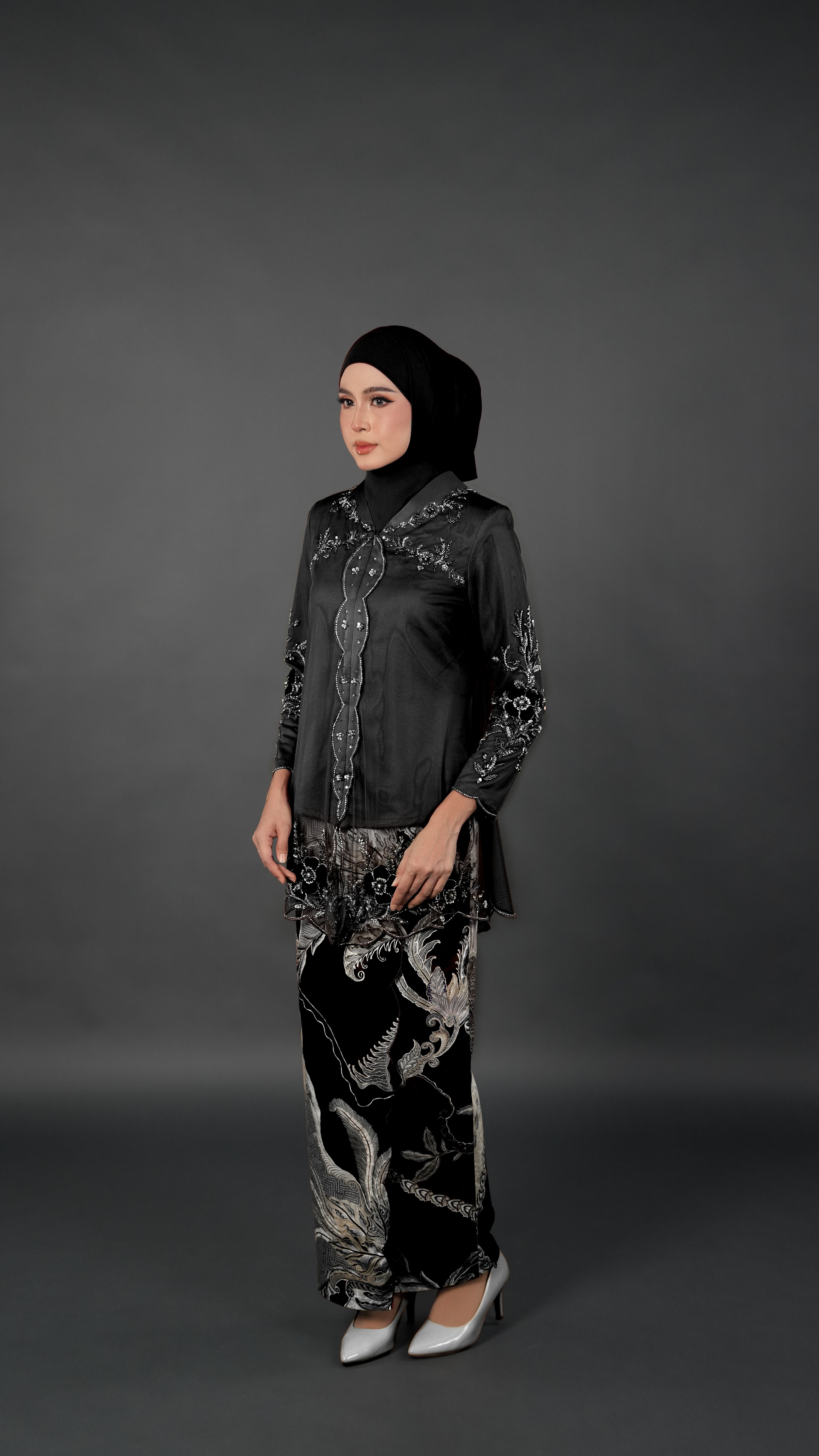 TEJA BATIK D2 - BLACK