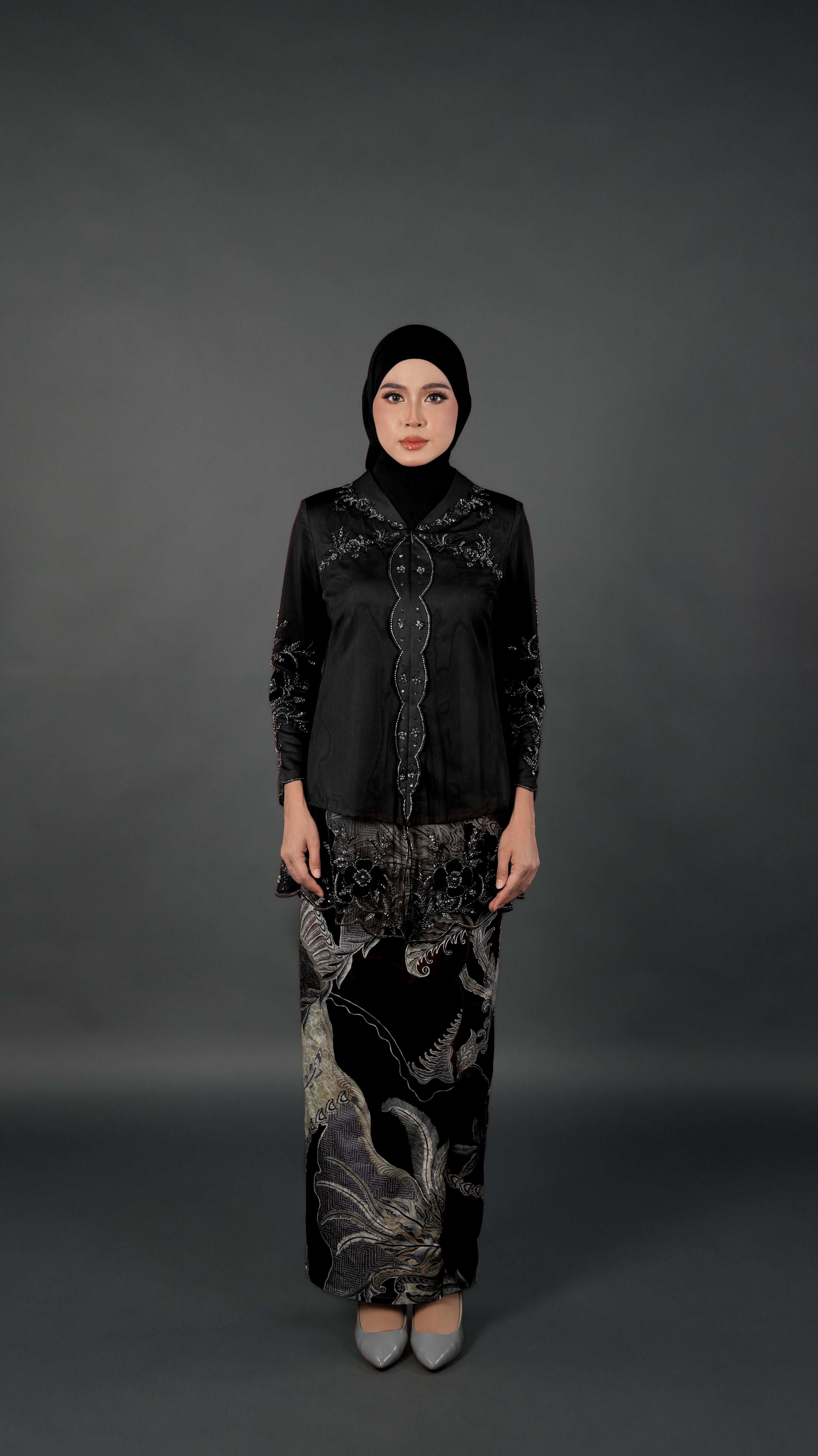 TEJA BATIK D2 - BLACK