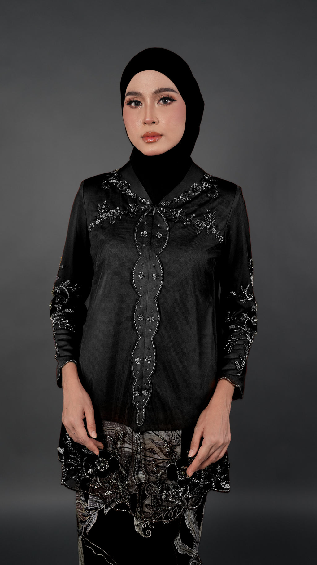 TEJA BATIK D2 - BLACK