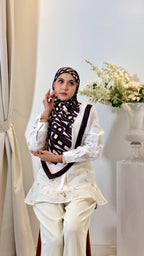 MONTSERA SCARF - BLACKBEAUTY