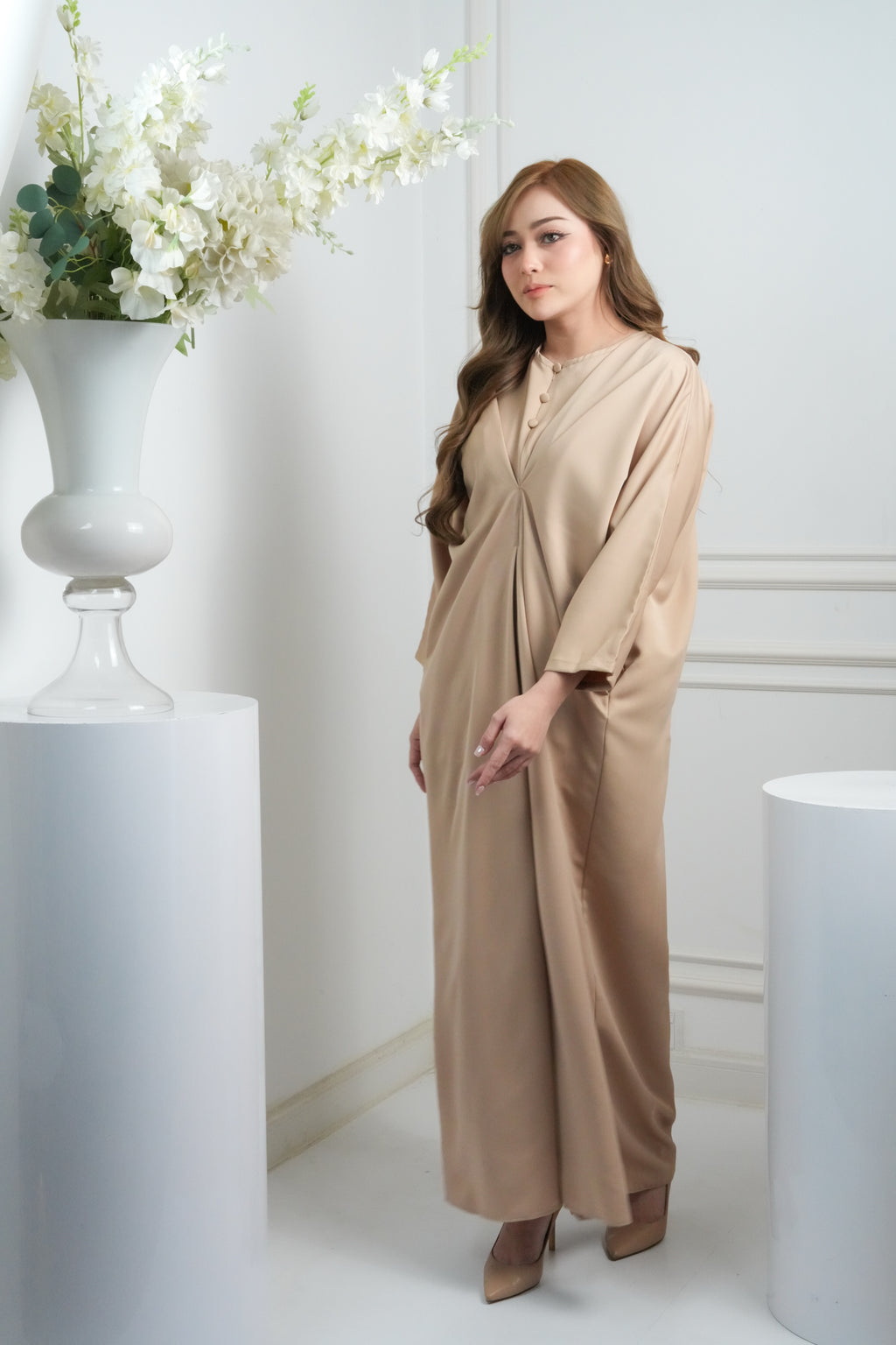 JASMINE CAFTAN - BEIGE