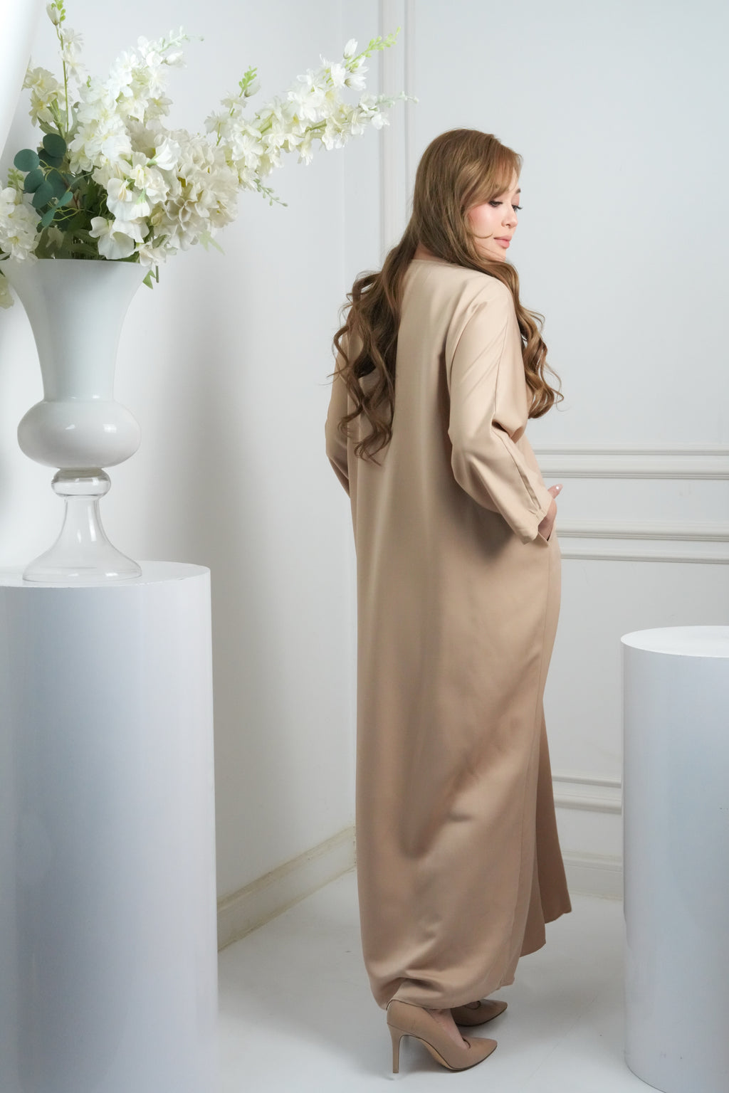 JASMINE CAFTAN - BEIGE