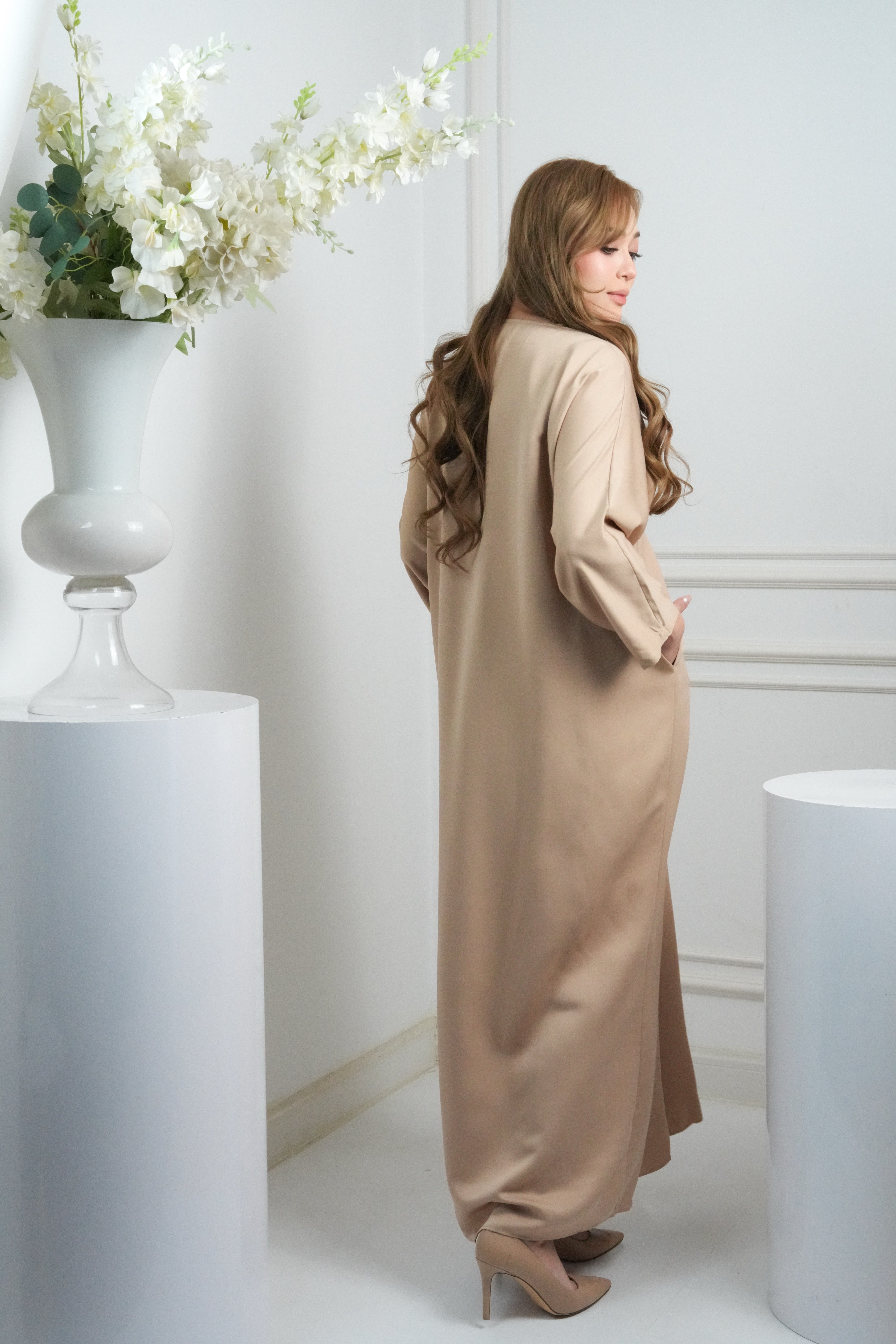JASMINE CAFTAN - BEIGE