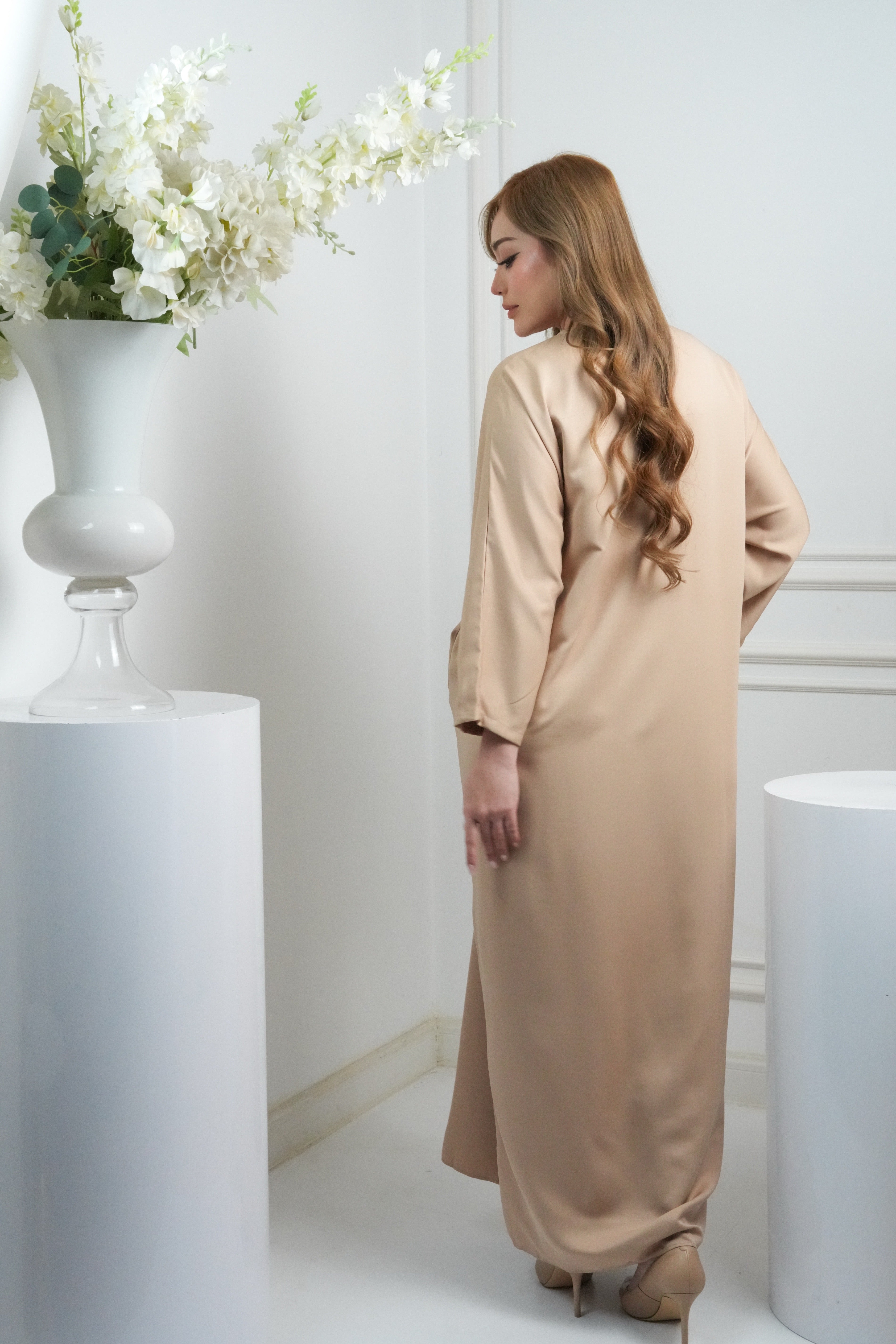 JASMINE CAFTAN - BEIGE