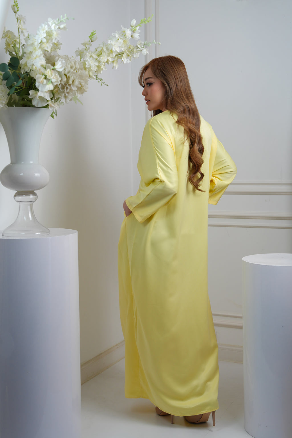 JASMINE CAFTAN - YELLOW