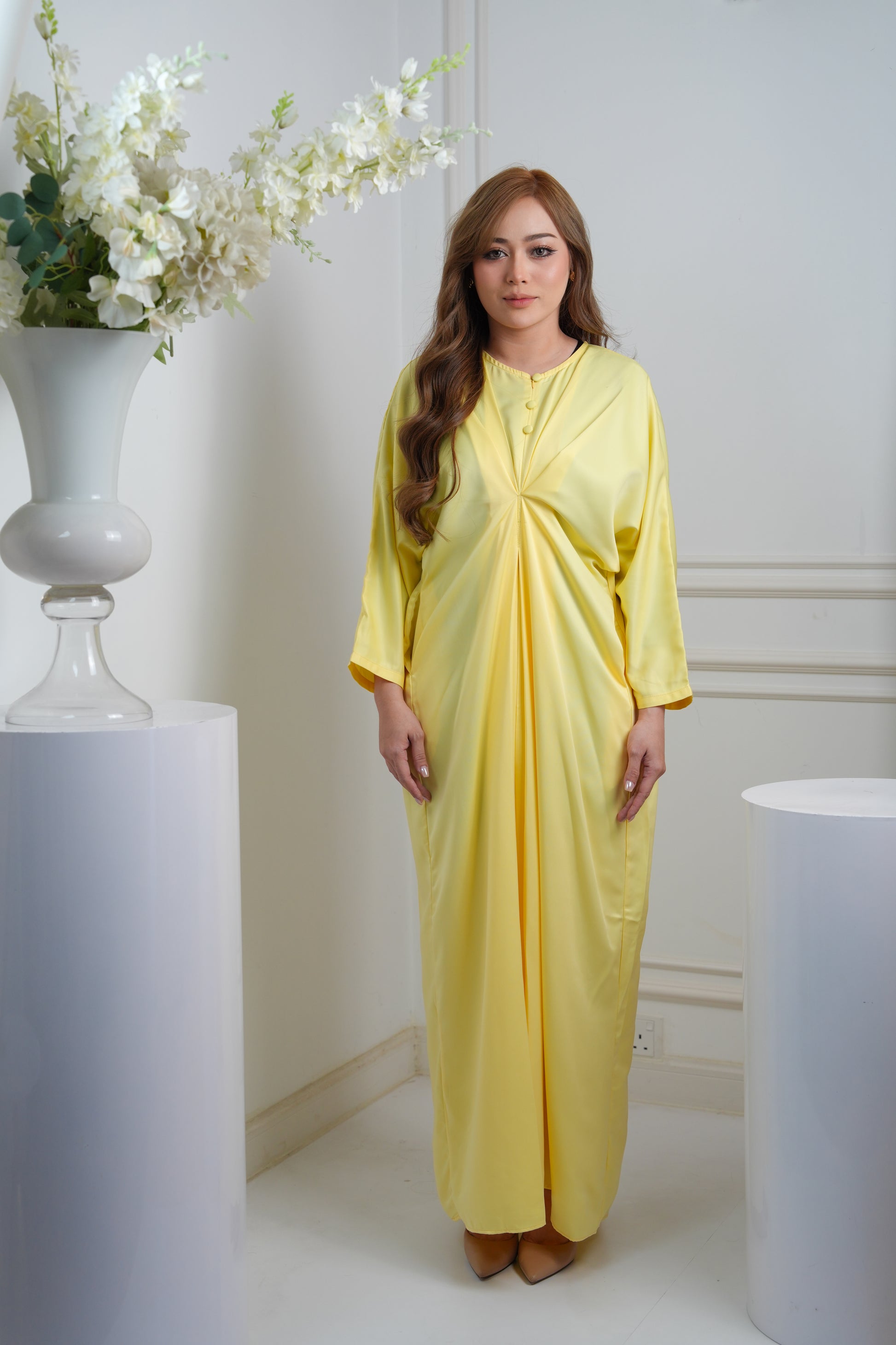 JASMINE CAFTAN - YELLOW