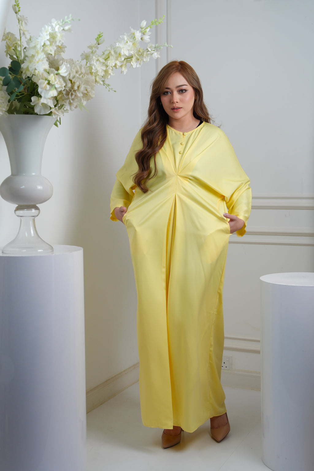 JASMINE CAFTAN - YELLOW
