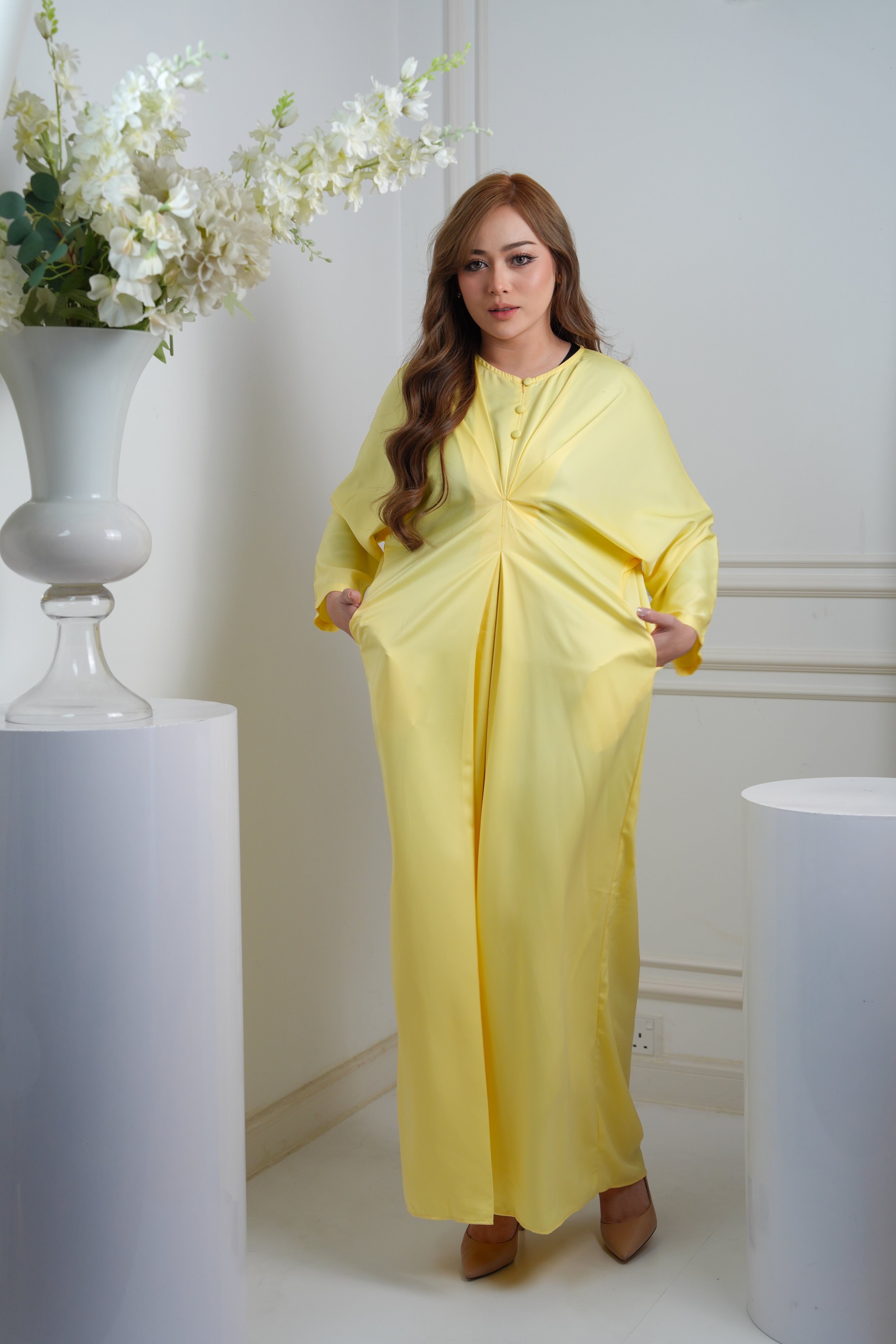 JASMINE CAFTAN - YELLOW