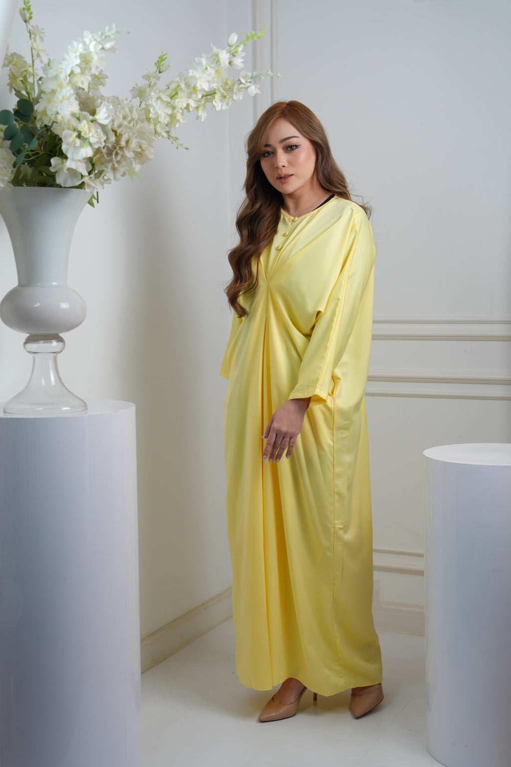 JASMINE CAFTAN - YELLOW