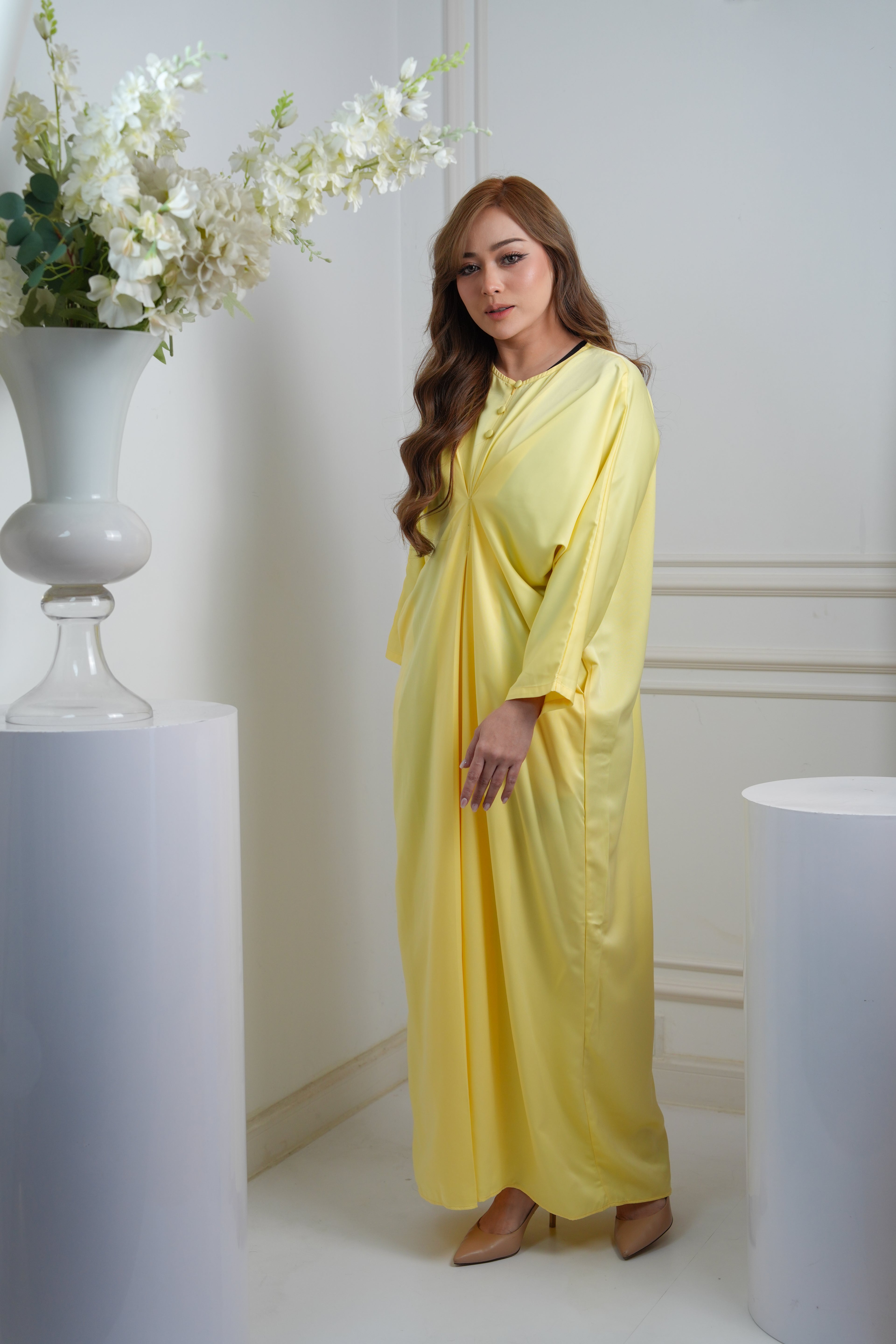JASMINE CAFTAN - YELLOW