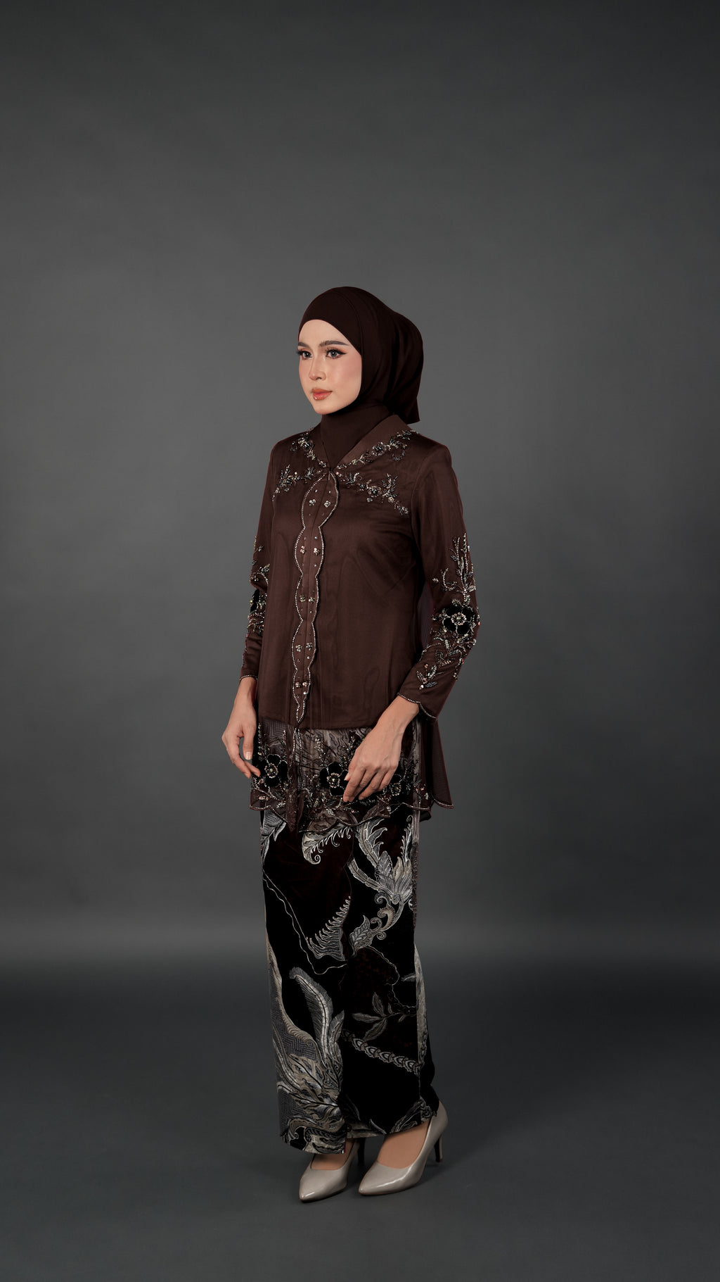 TEJA BATIK D2 - RICH BROWN