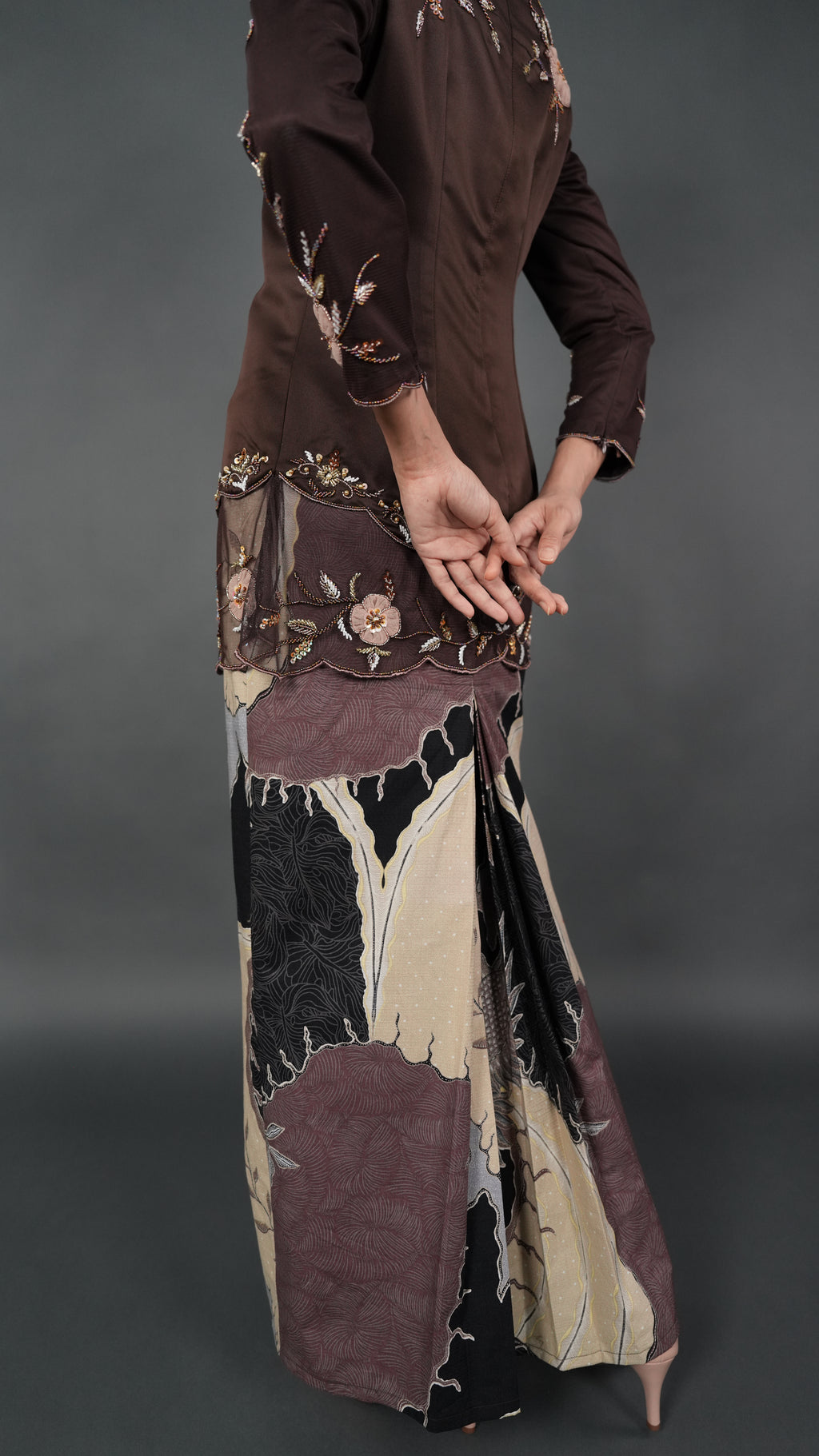 TEJA BATIK D1 - RICH BROWN