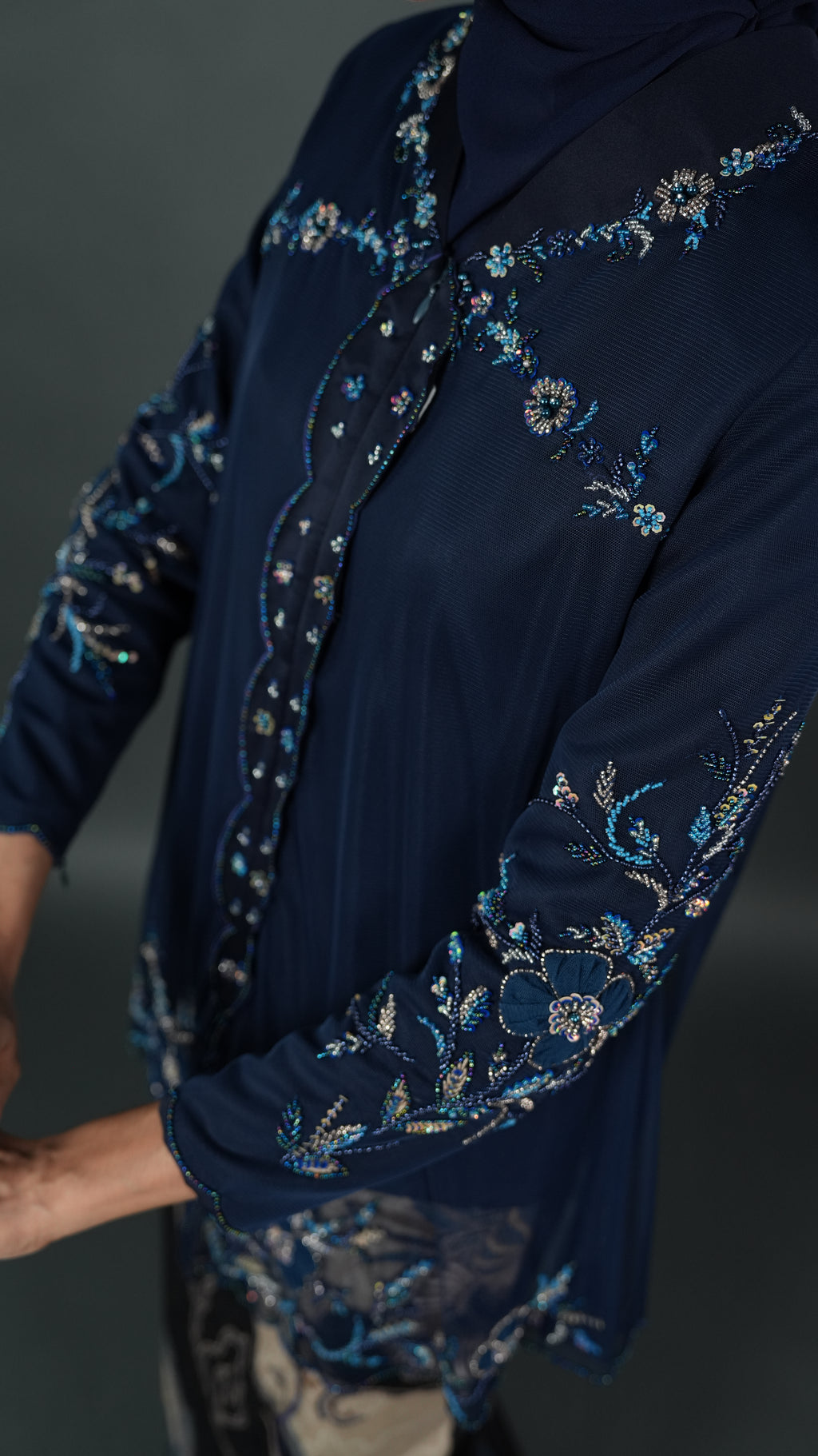TEJA BATIK D2 - MIDNIGHT BLUE
