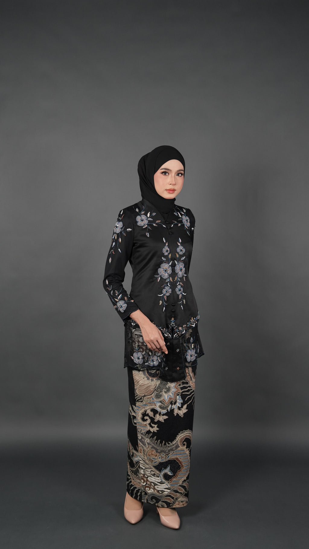 TEJA BATIK D1 - BLACK