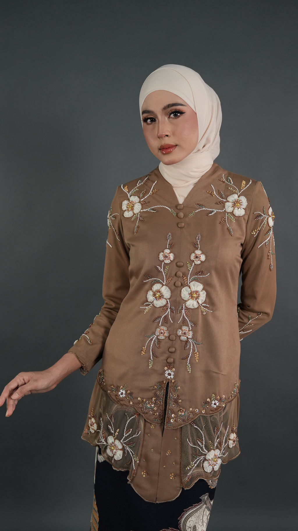 TEJA BATIK D1 - MOCHA MOUSSE