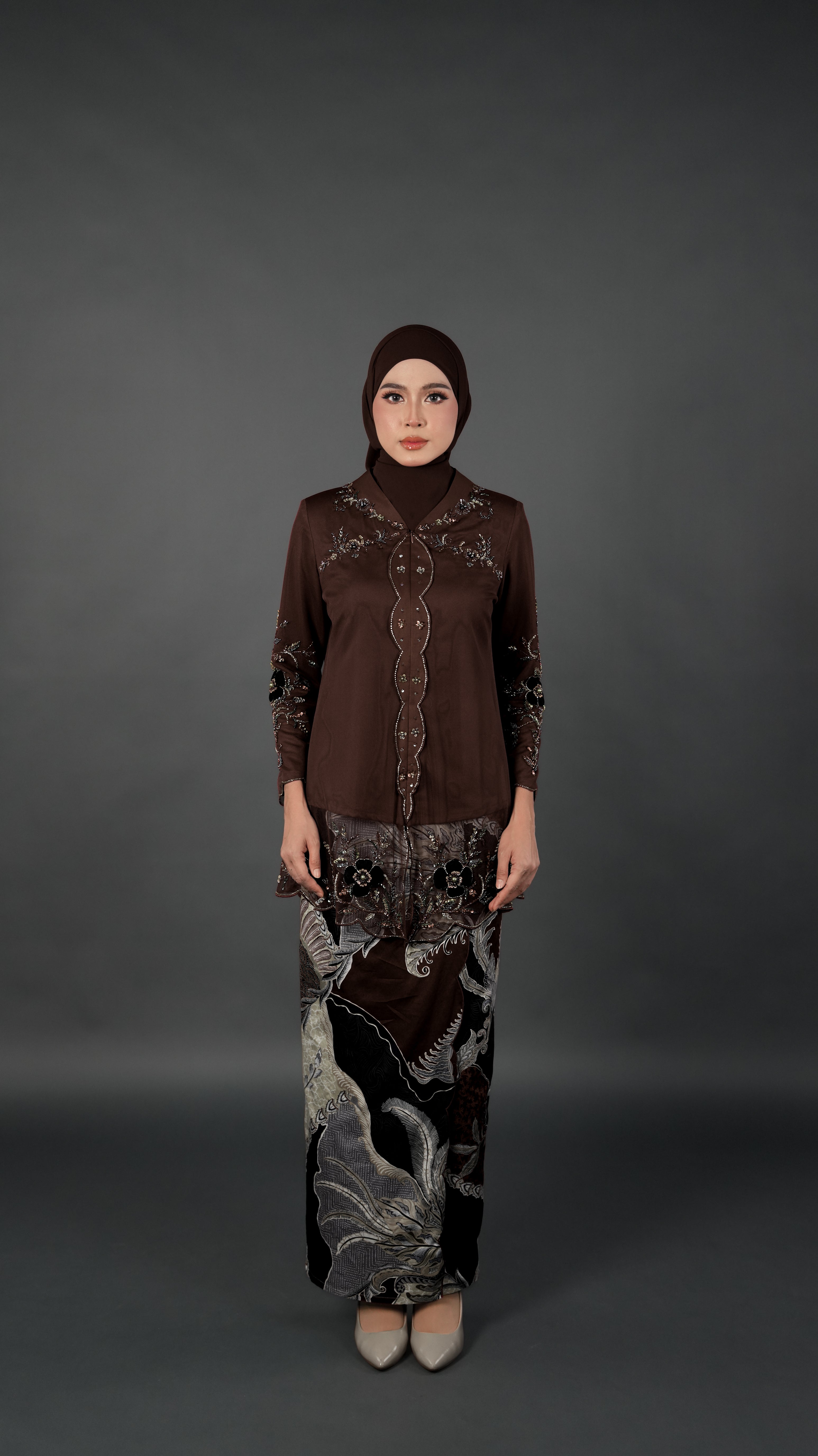 TEJA BATIK D2 - RICH BROWN