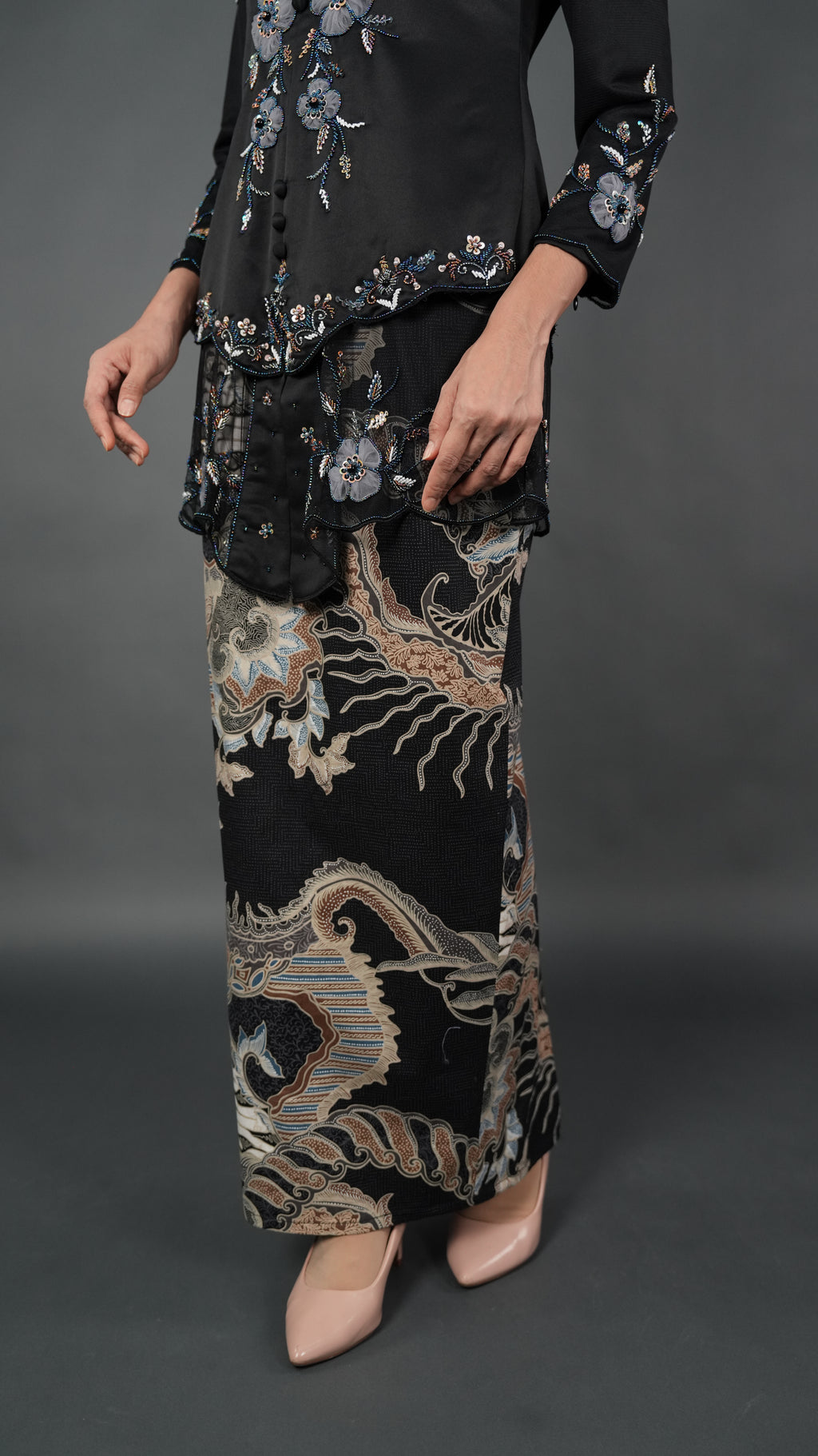 TEJA BATIK D1 - BLACK