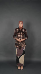 TEJA BATIK D1 - RICH BROWN