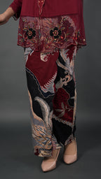 TEJA BATIK D2 - CRIMSON RED