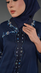 TEJA BATIK D2 - MIDNIGHT BLUE