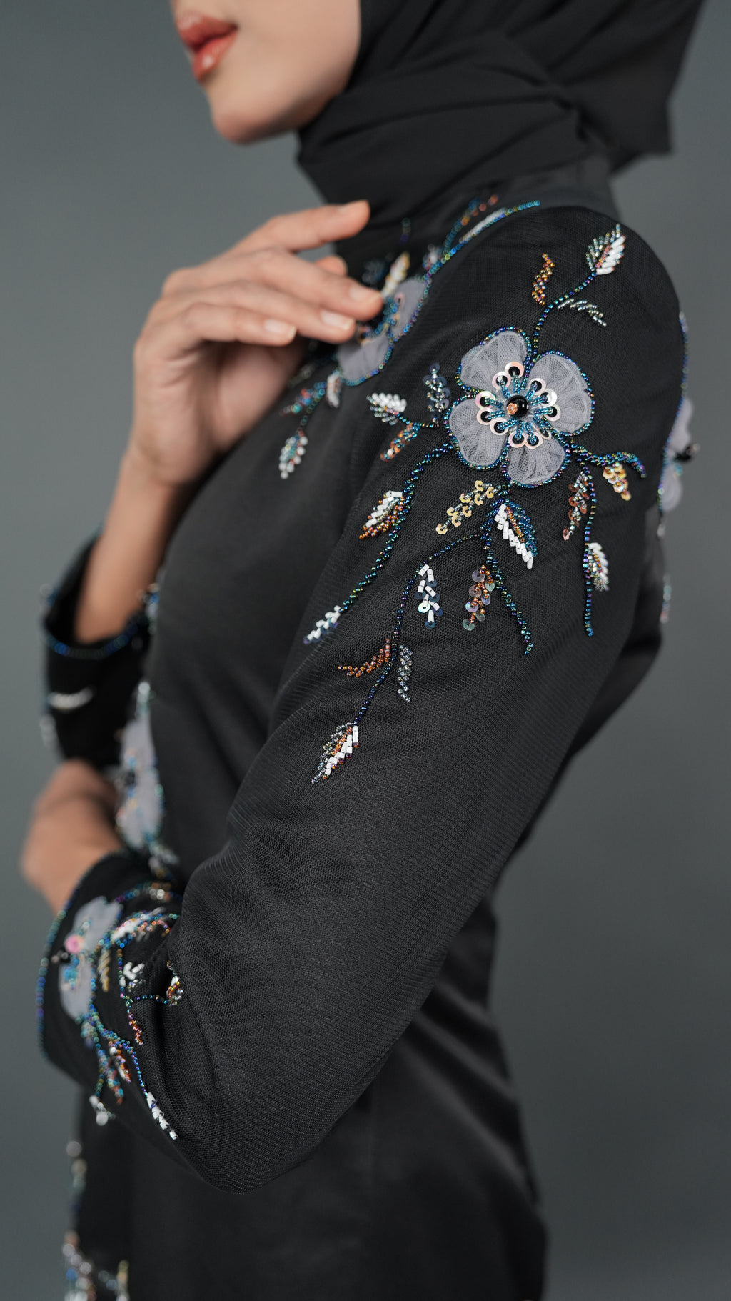 TEJA BATIK D1 - BLACK