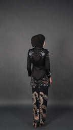 TEJA BATIK D1 - BLACK
