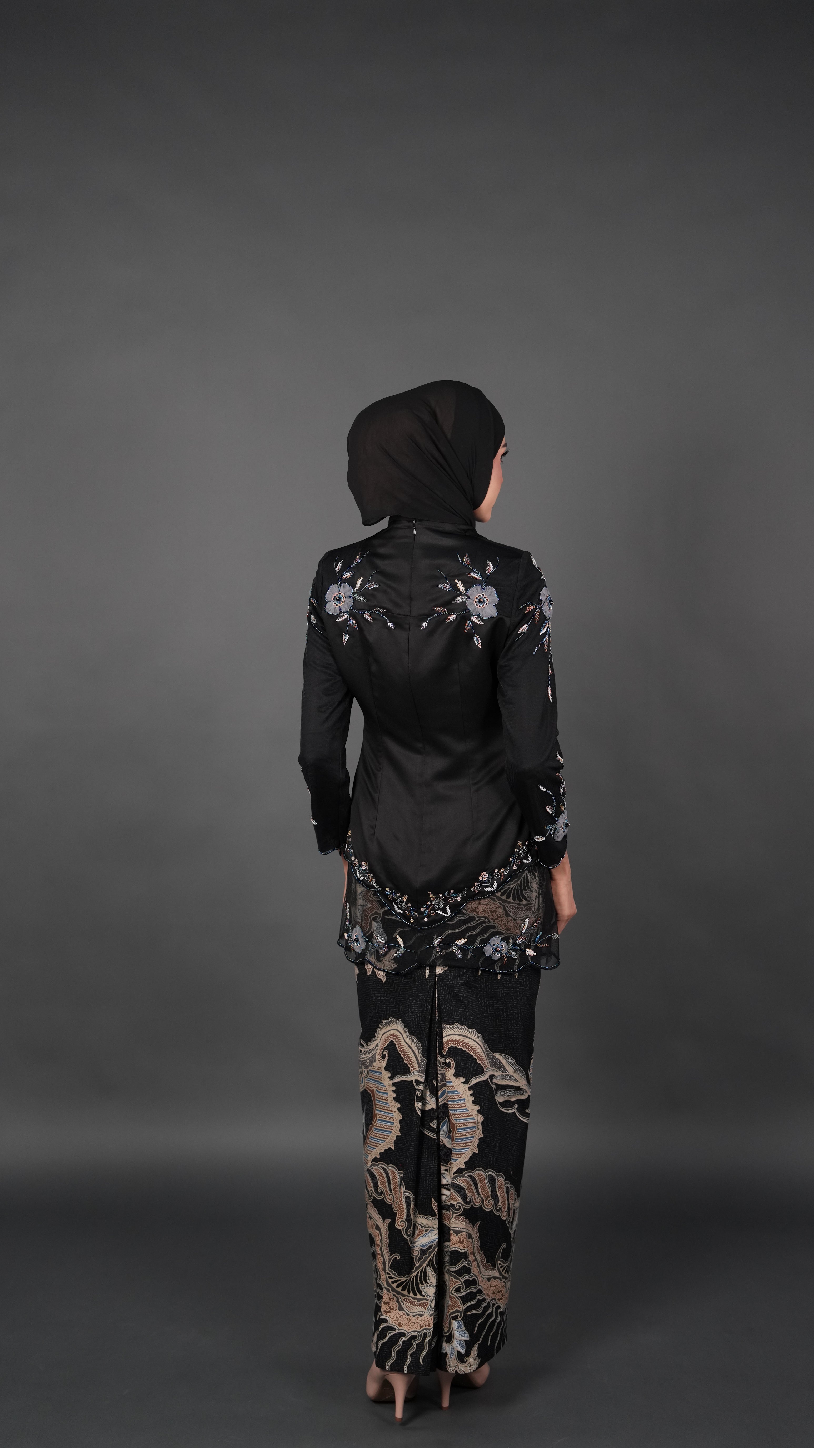 TEJA BATIK D1 - BLACK
