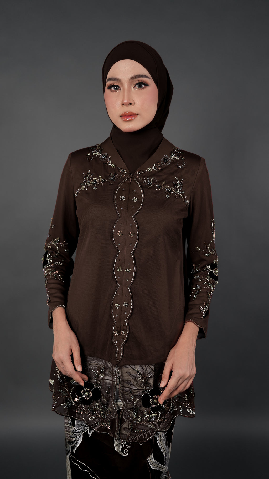 TEJA BATIK D2 - RICH BROWN