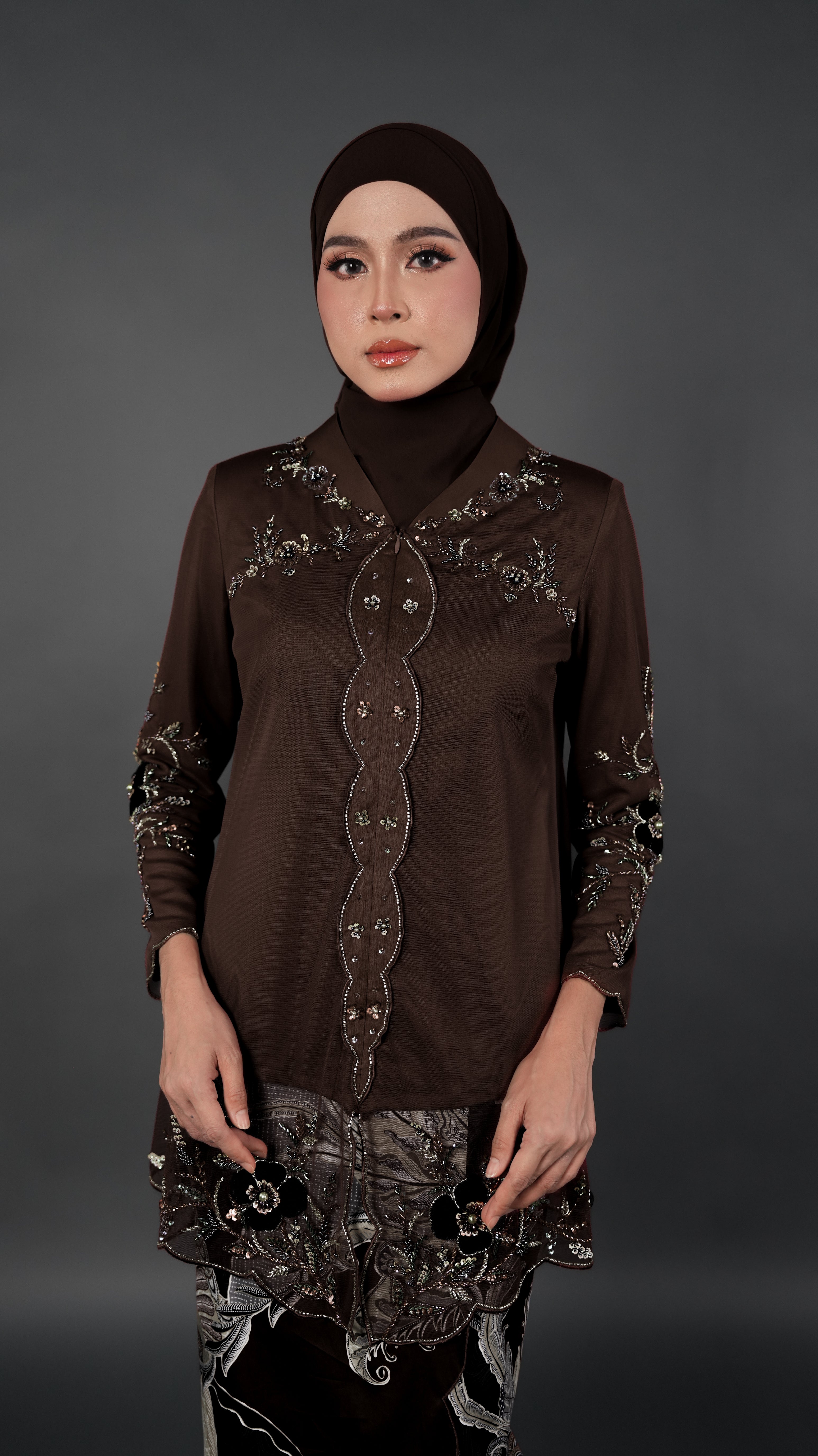 TEJA BATIK D2 - RICH BROWN