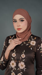 TEJA BATIK D1 - RICH BROWN
