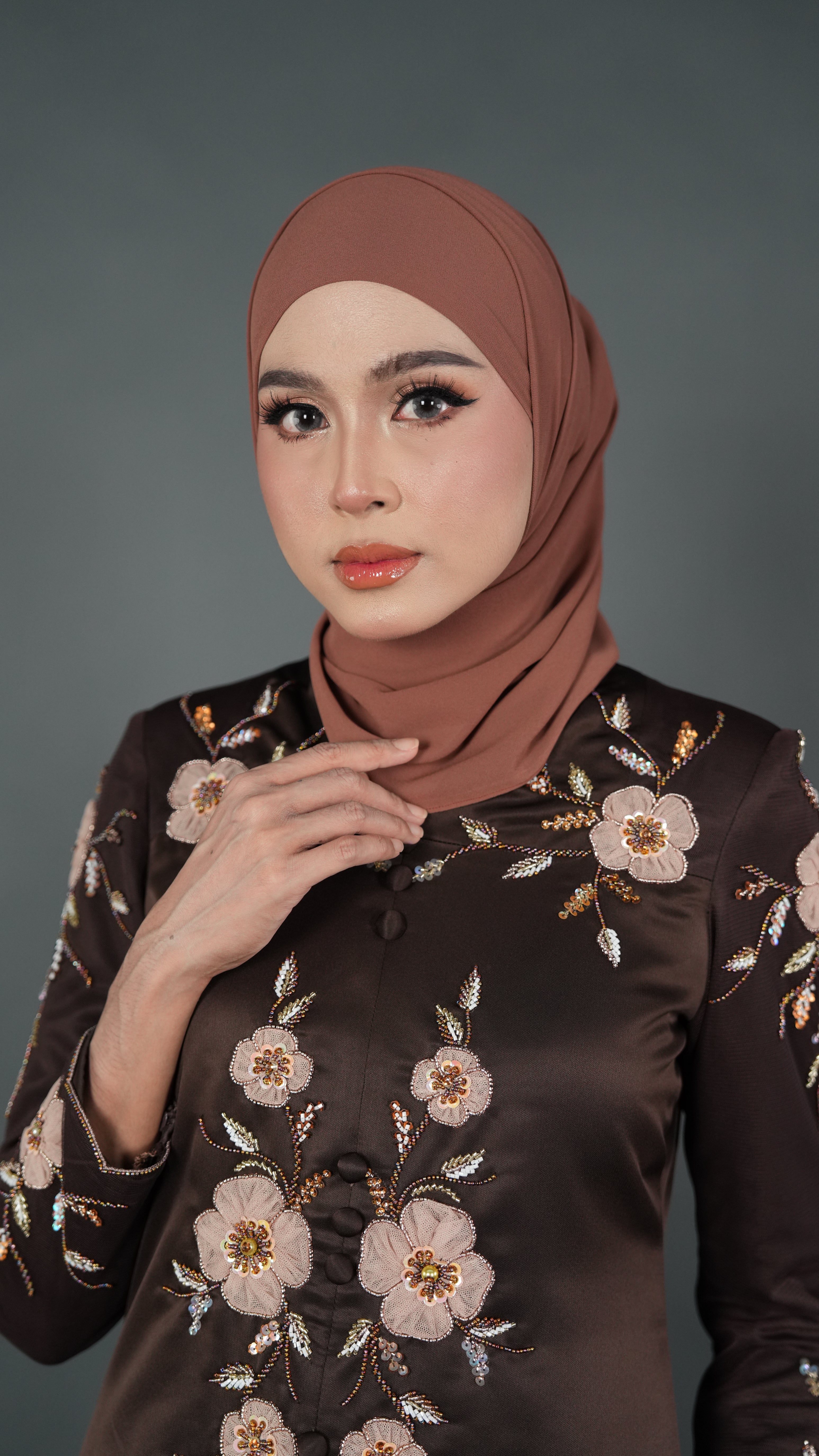 TEJA BATIK D1 - RICH BROWN