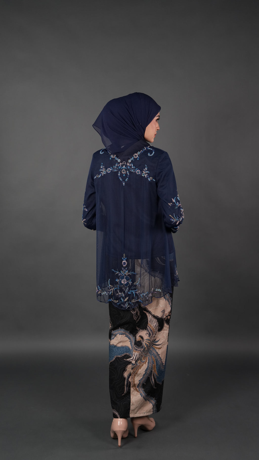 TEJA BATIK D2 - MIDNIGHT BLUE