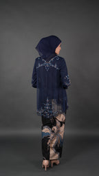 TEJA BATIK D2 - MIDNIGHT BLUE