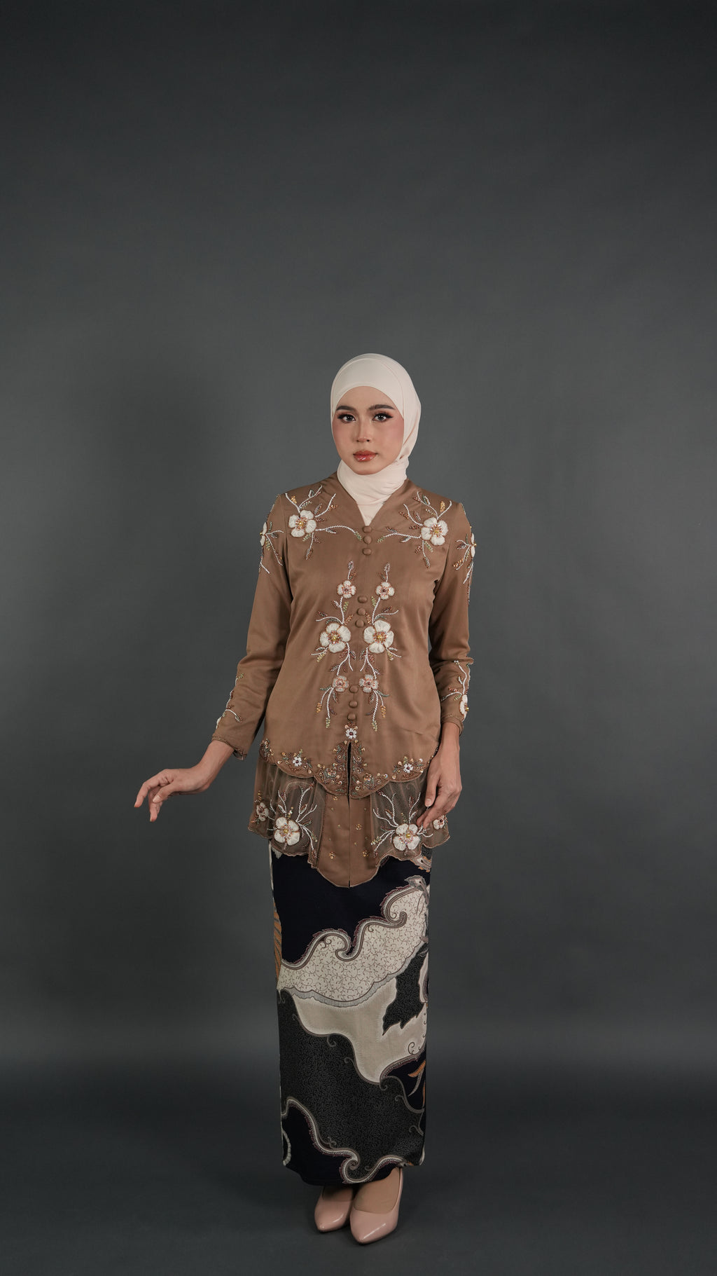 TEJA BATIK D1 - MOCHA MOUSSE