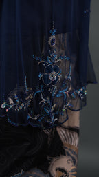 TEJA BATIK D2 - MIDNIGHT BLUE