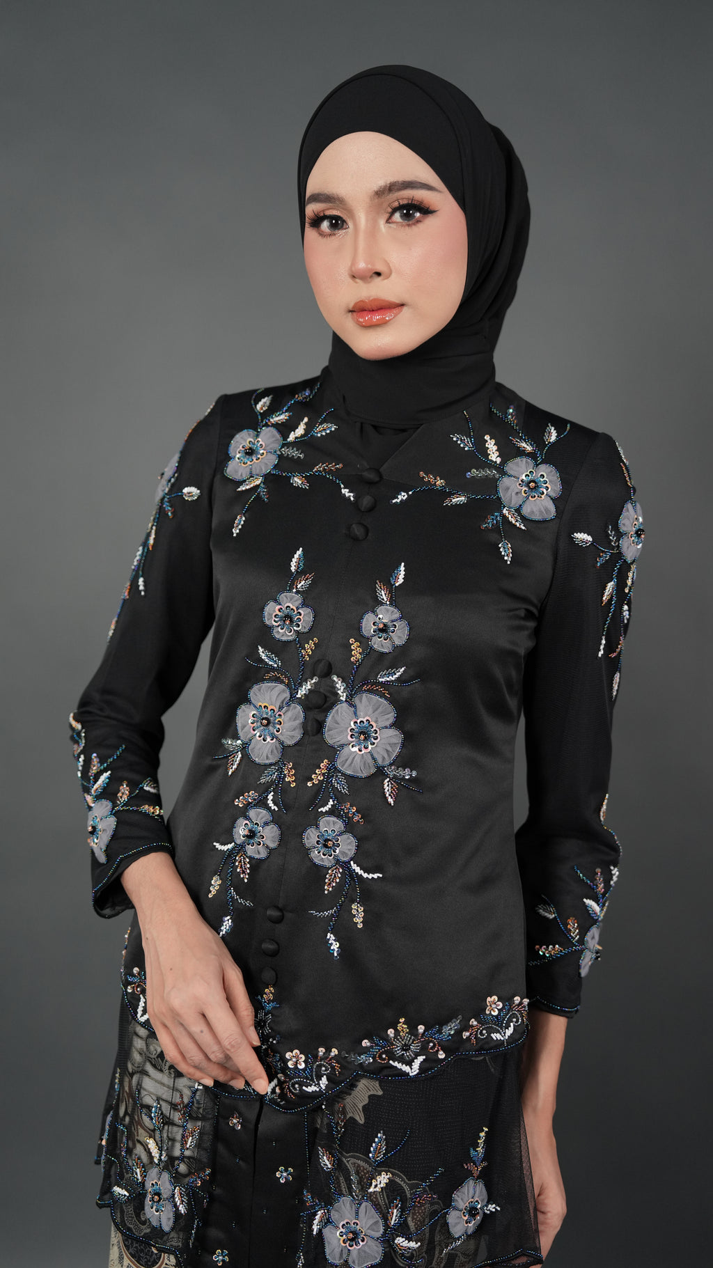TEJA BATIK D1 - BLACK