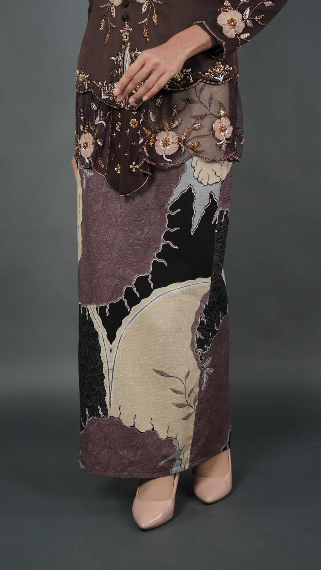 TEJA BATIK D1 - RICH BROWN