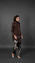 TEJA BATIK D2 - RICH BROWN