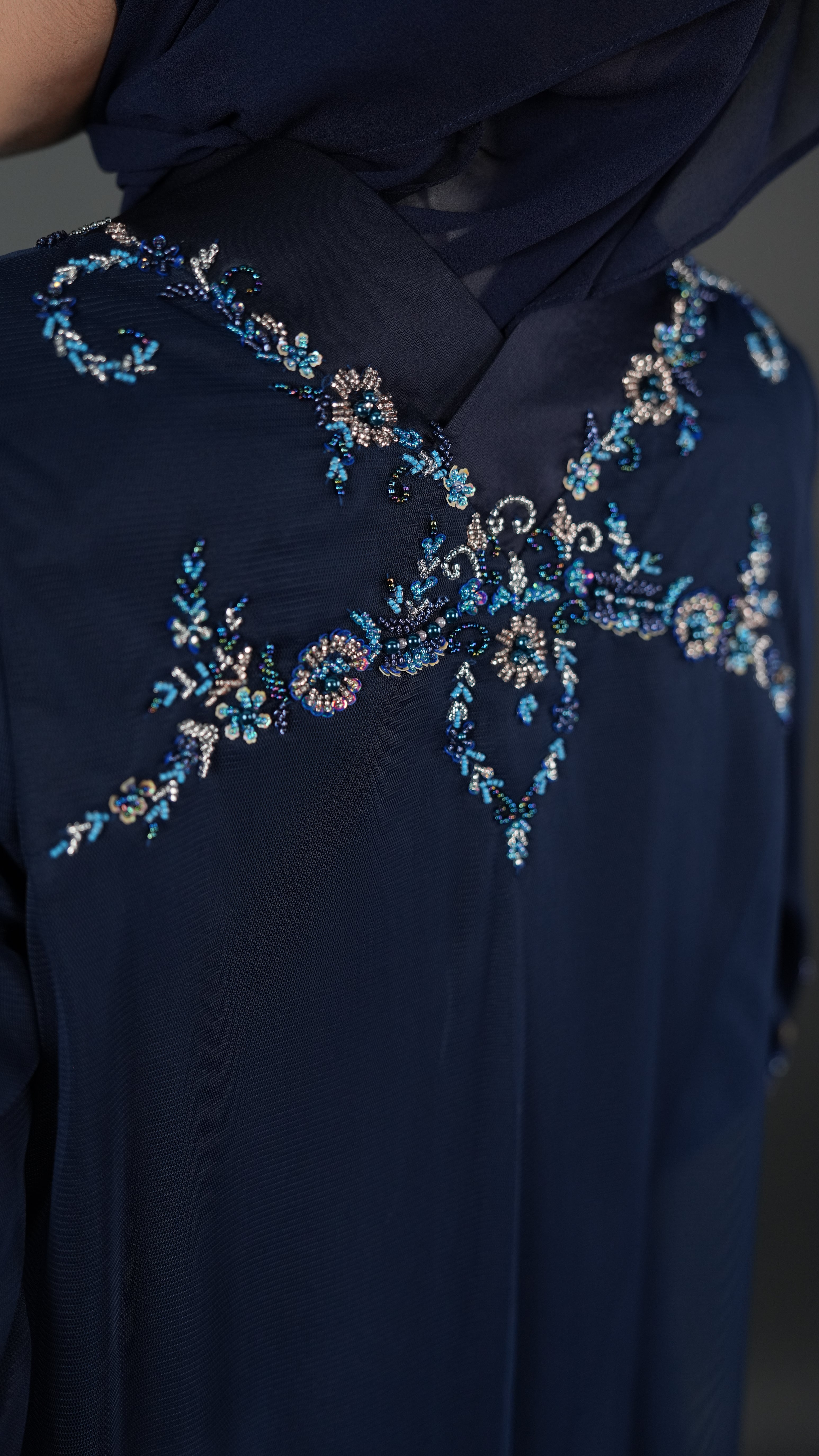 TEJA BATIK D2 - MIDNIGHT BLUE