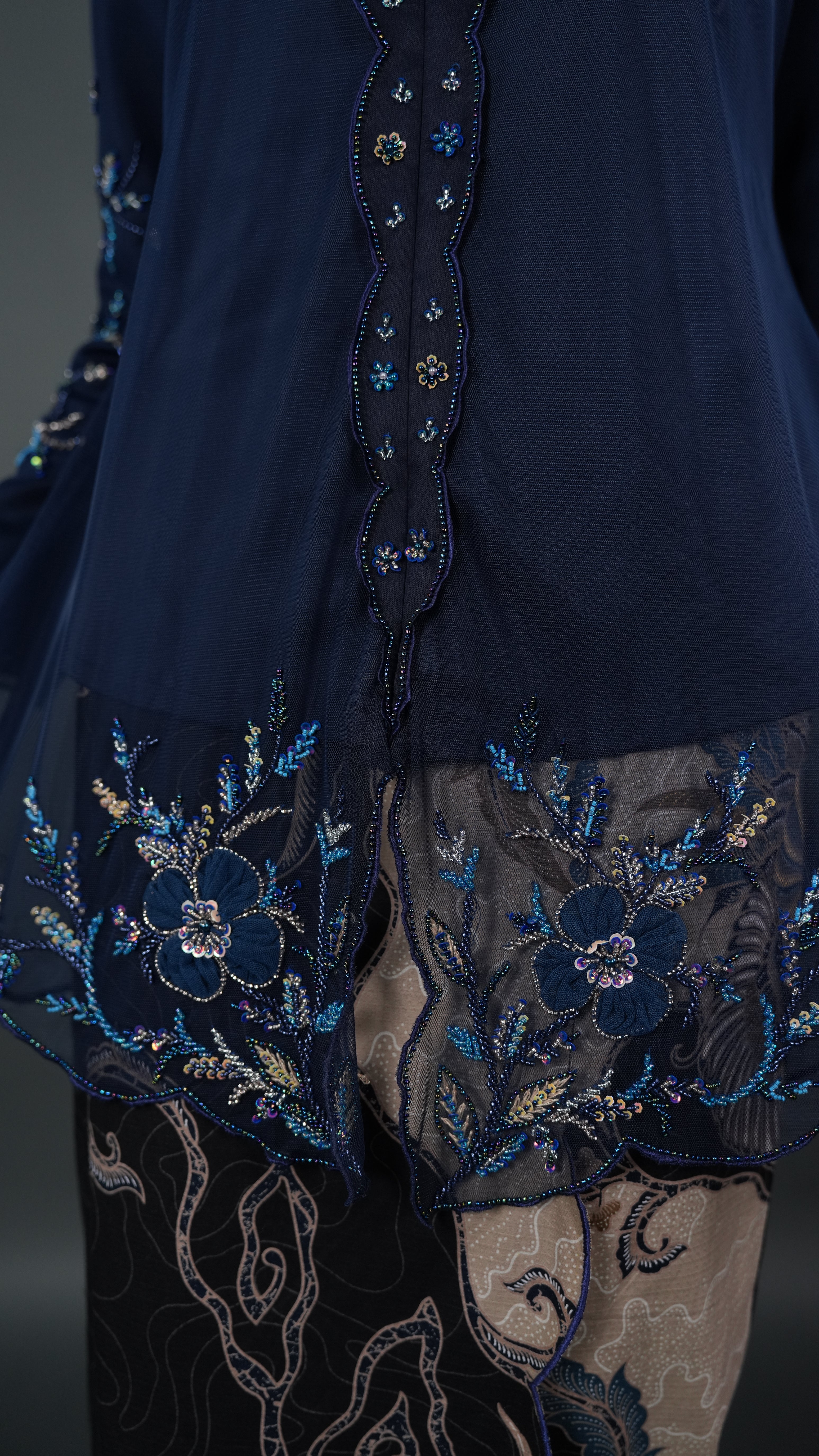 TEJA BATIK D2 - MIDNIGHT BLUE