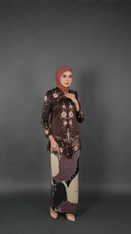 TEJA BATIK D1 - RICH BROWN