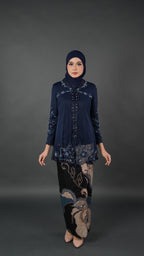 TEJA BATIK D2 - MIDNIGHT BLUE