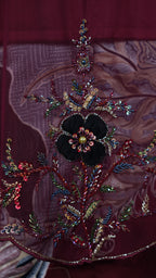 TEJA BATIK D2 - CRIMSON RED