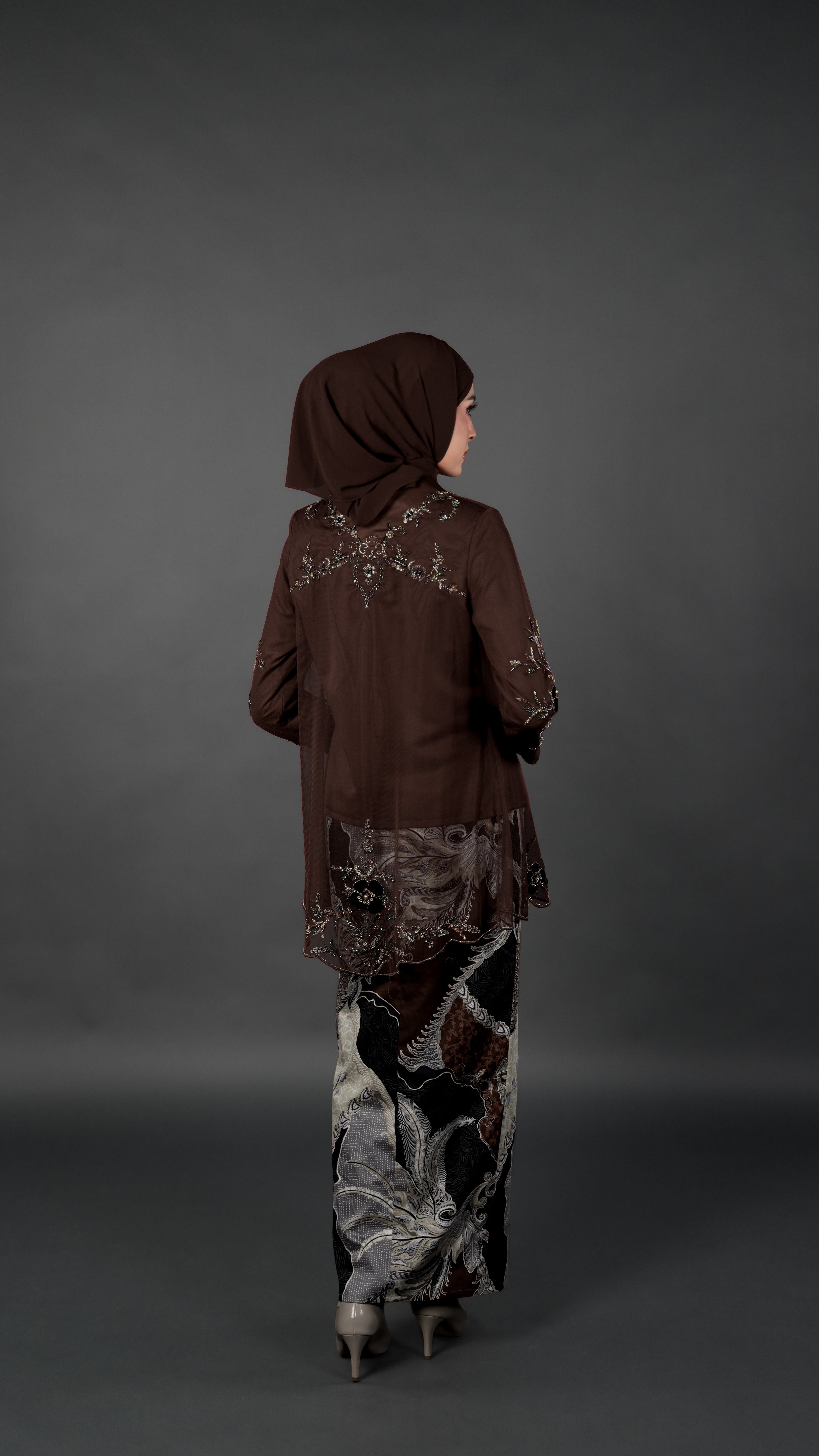 TEJA BATIK D2 - RICH BROWN