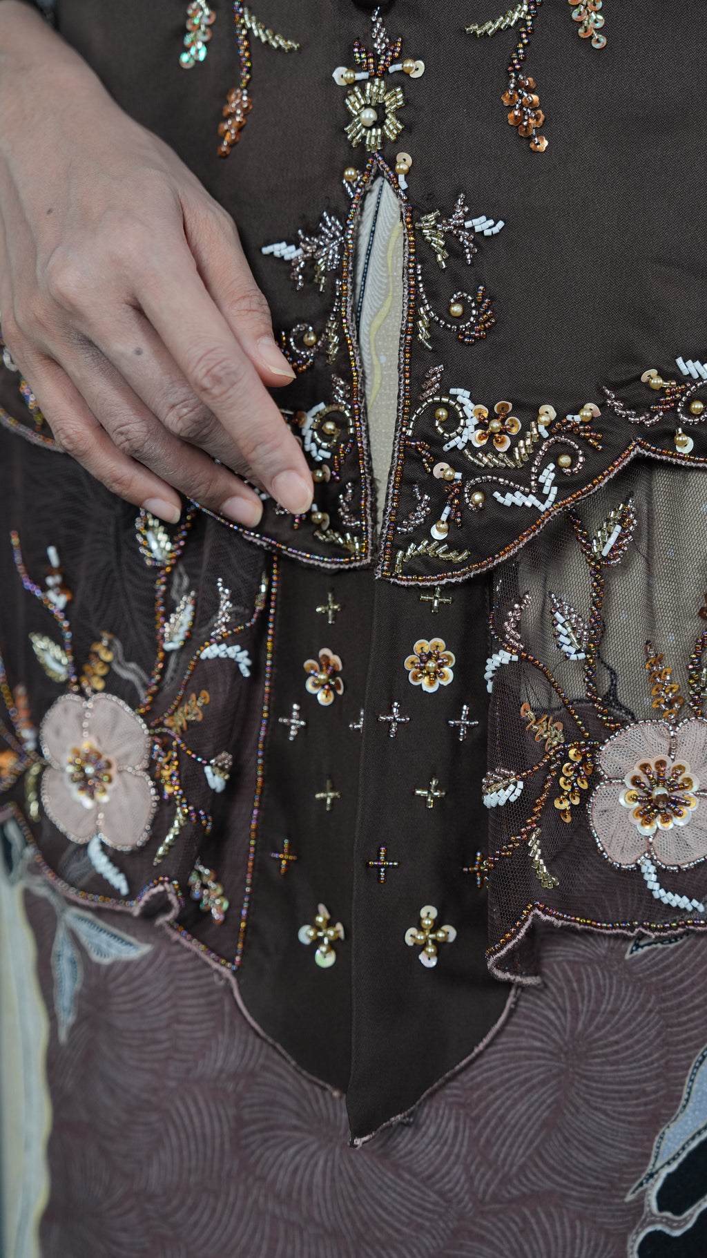 TEJA BATIK D1 - RICH BROWN