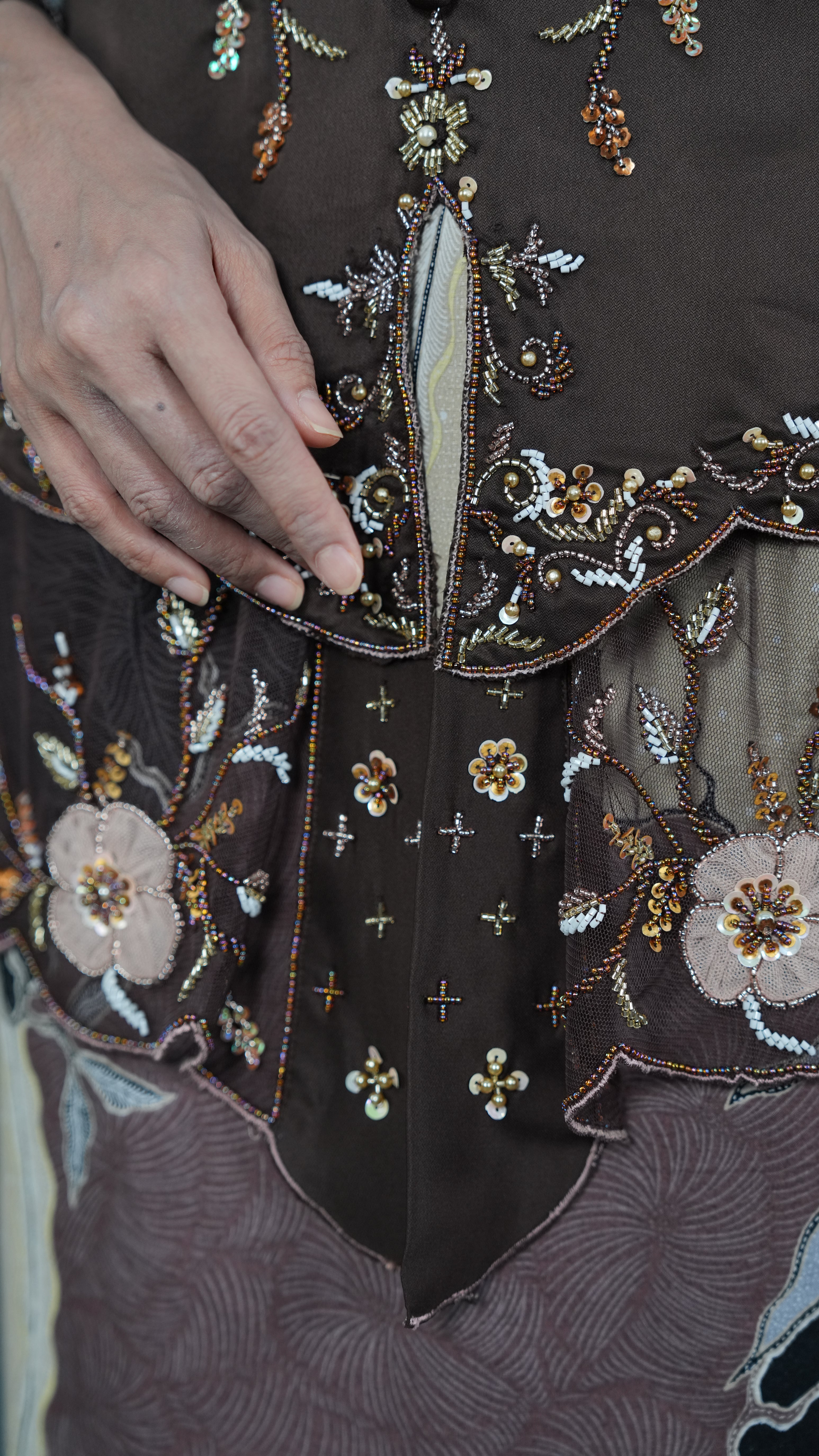 TEJA BATIK D1 - RICH BROWN